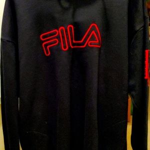 1990s Vintage FILA Newport Beach Dukes WTT Official Sponsor Hoodie - NOS